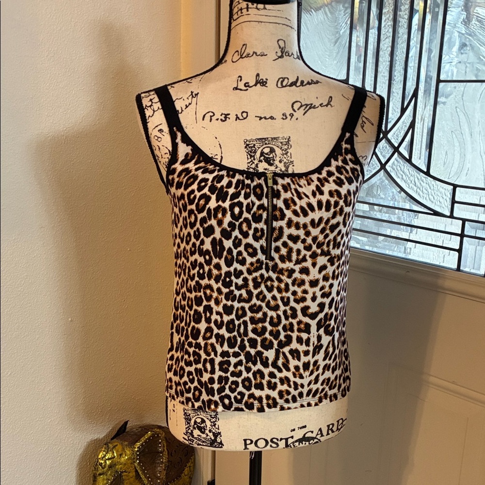 Express Leopard Print Camisole Top